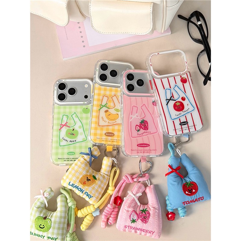 IPhone 17 Pro Max Dot Fish Roll pattern Nhúng trong vỏ điện thoại chất liệu keo