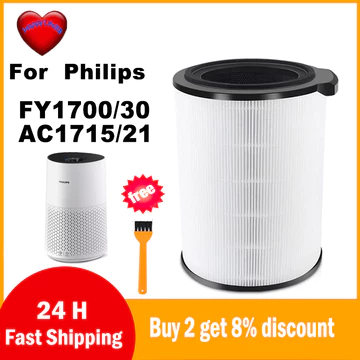 Bộ lọc than hoạt tính Nano Protect H13 Hepa FY1700 / 30 cho máy lọc không khí Philips AC1715 / 21