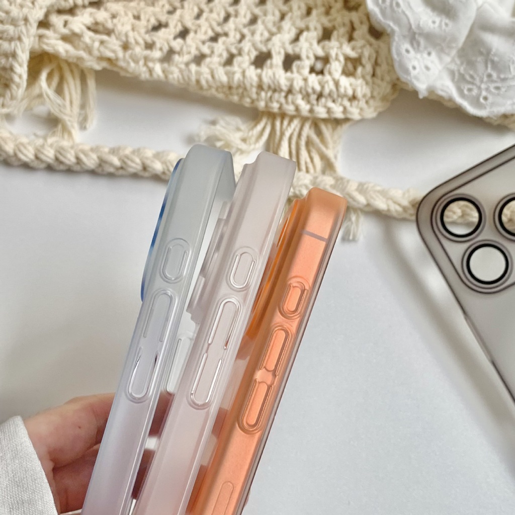 Ốp điện thoại iPhone17ProMAX áp dụng từ tính siêu mỏng Apple 16 Skin Feel Frosted with Lens Film Protection Case