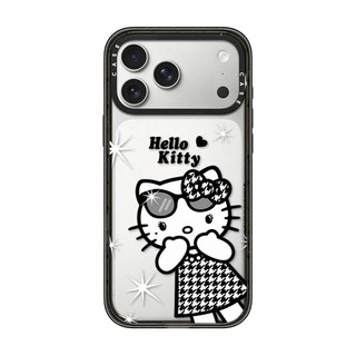 Ốp điện thoại PC cứng hình Kitty Girl Acrylic cho iPhone 17 16 15 14 13 Pro Max Plus