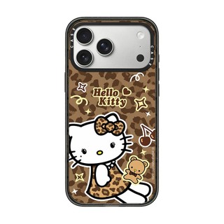 Ốp điện thoại PC cứng cho iPhone 17 16 15 14 13 Pro Max Plus Leopard Kitty Acrylic