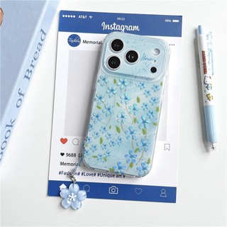 IPhone 17 Pro Max Họa tiết hoa mạ vàng Chất liệu TPU Vỏ điện thoại xử lý IMD