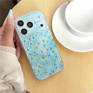 IPhone 17 Pro Max Họa tiết hoa mạ vàng Chất liệu TPU Vỏ điện thoại xử lý IMD