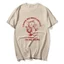 Áo thun tay ngắn cotton Oversized với thiết kế mèo meme vintage cho nam và nữ