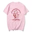 Áo thun tay ngắn cotton Oversized với thiết kế mèo meme vintage cho nam và nữ