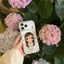 Ốp điện thoại iPhone 17 Pro Max Flower Girl họa tiết TPU chất liệu IMD