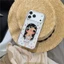 Ốp điện thoại iPhone 17 Pro Max Flower Girl họa tiết TPU chất liệu IMD