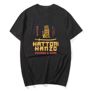 Hồ sơ nhân vật Hattori Hanzo: Áo thun ngắn tay thiết kế samurai Nhật Bản, thời trang dạo phố