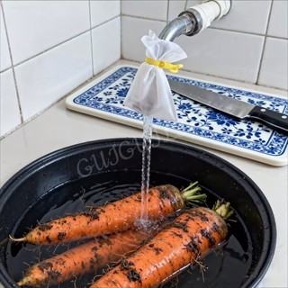 Túi lọc vòi đa năng bồn rửa Kitching – Màn hình lọc nước máy dày có dây đeo buộc, chống văng