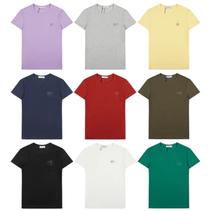 Áo thun ngắn tay Slim-Fit dành cho nữ có Logo in hình động vật cá sấu, tùy chọn nhiều màu