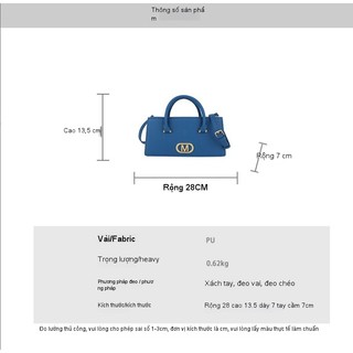 Hàng sẵn có Túi 28 * 7 * 13.5CM Nữ Phong Cách Mới Nhẹ Pháp Túi Xách pu Sang Trọng Họa Tiết Cao Cấp Du Lịch Hợp Thời Trang Túi Đeo Vai Một Vai Phù Hợp Với Ngày Của Mẹ Cao Cấp Val