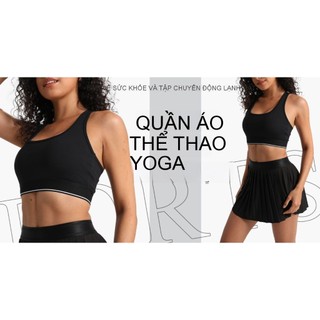 Hàng sẵn có - Áo vest nữ thể thao hình chữ I lưng chặt-fit, chất liệu cao cấp, nhanh khô