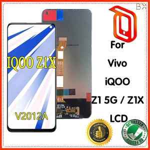 Dành Cho Vivo iQOO Z1 5G Z1X Màn Hình LCD Màn Hình Cảm Ứng V1986A V2012A Bộ Số Hóa Hội Thay Thế