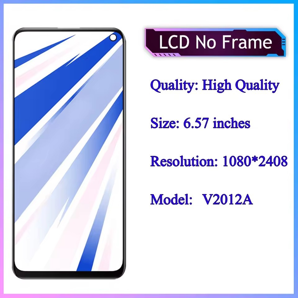 Dành Cho Vivo iQOO Z1 5G Z1X Màn Hình LCD Màn Hình Cảm Ứng V1986A V2012A Bộ Số Hóa Hội Thay Thế