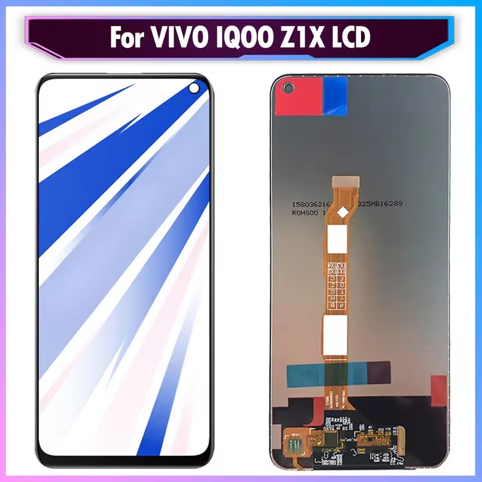 Dành Cho Vivo iQOO Z1 5G Z1X Màn Hình LCD Màn Hình Cảm Ứng V1986A V2012A Bộ Số Hóa Hội Thay Thế
