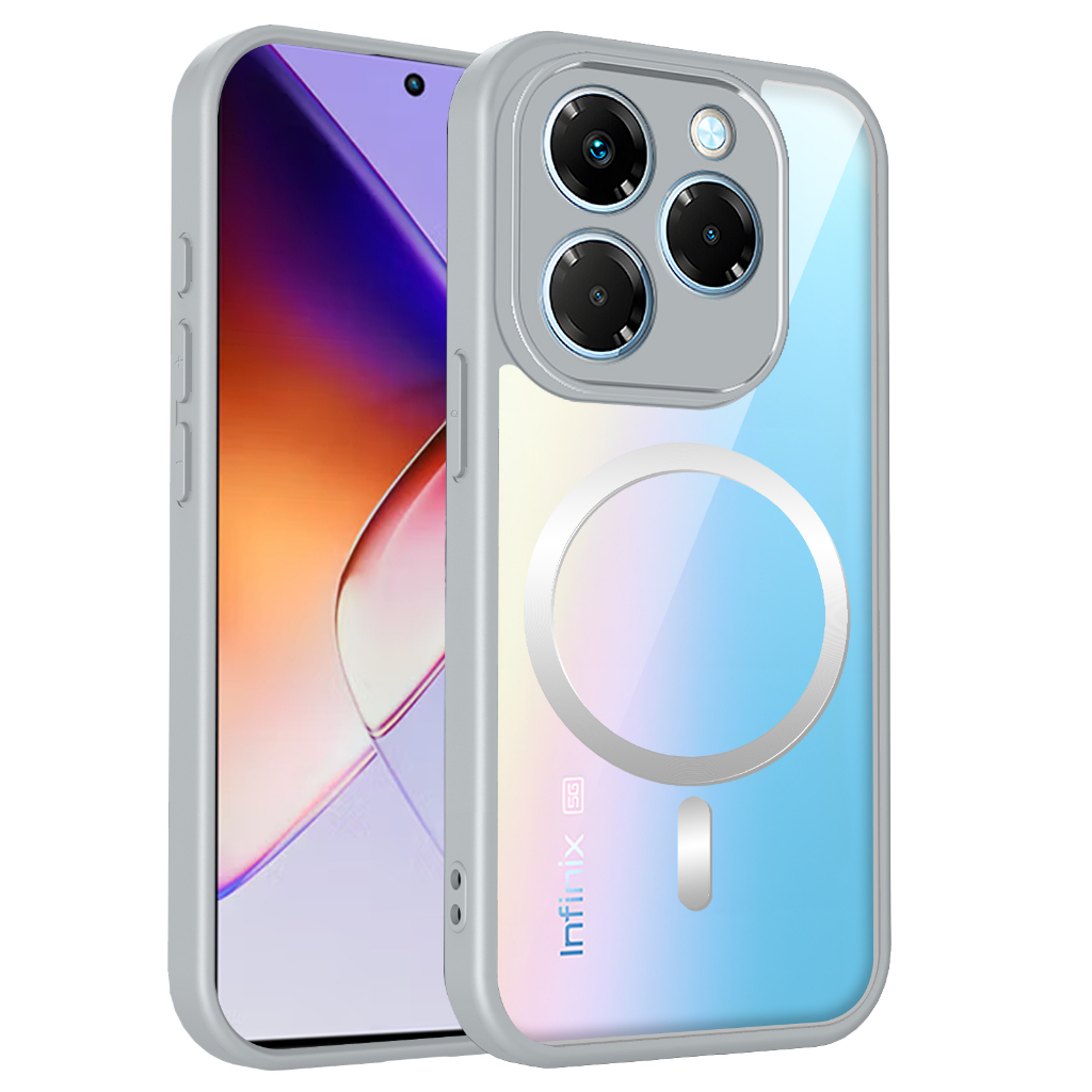 Ốp bảo vệ điện thoại TPU từ tính chống sốc cho Infinix HOT 30i 40i 50i 60 60i 60 Pro Pro Plus 4G Vỏ bảo vệ chống sốc Vỏ điện thoại di động