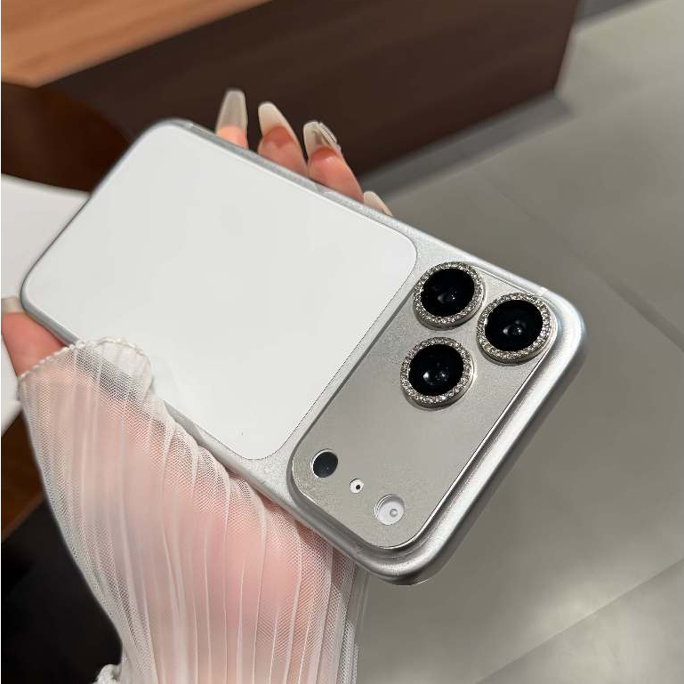 Thích hợp cho iPhone 17 Pro / 17 Pro Max phim ống kính kim cương giả sáng tạo mới chất liệu siêu mềm tất cả trong một gốm bảo vệ trọn gói