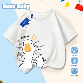 Áo thun in hình ngỗng (Goose) chủ đề NASA – áo ngắn tay thoáng khí mùa hè – giao hàng trong 24h​
