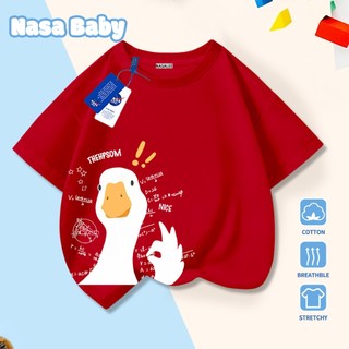 Áo thun in hình ngỗng (Goose) chủ đề NASA – áo ngắn tay thoáng khí mùa hè – giao hàng trong 24h​