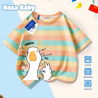 Áo thun in hình ngỗng (Goose) chủ đề NASA – áo ngắn tay thoáng khí mùa hè – giao hàng trong 24h​
