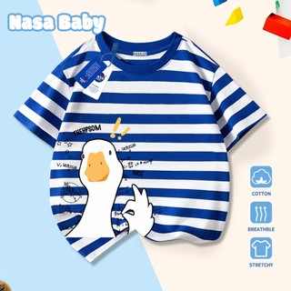 Áo thun in hình ngỗng (Goose) chủ đề NASA – áo ngắn tay thoáng khí mùa hè – giao hàng trong 24h​