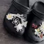 Giày Nữ DIY Quyến Rũ Bộ Retro Bướm Ngọc Trai Hoa Sandal Lỗ Giày Trang Trí Phụ Kiện