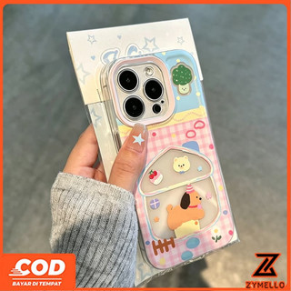 Thích hợp cho OPPO Reno15F Reno15 PRO Reno14F Reno 13F Reno12 F Reno 11F Reno10 Reno8Z Reno7Z Reno8T Reno5 Reno4 Reno6z Vỏ điện thoại TPU chống sốc hình chó hoạt hình dễ thương