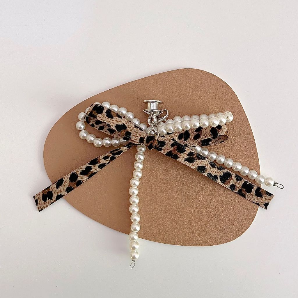 8 Chiếc Giày Nữ DIY Quyến Rũ Retro Họa Tiết Da Báo Nút Bộ Sandal Giày Trang Trí Phụ Kiện