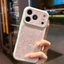 Ốp lưng cứng họa tiết vỏ trái tim bằng Laser tương thích với iPhone 14 pro max 15 pro max 16 pro max 17 pro max