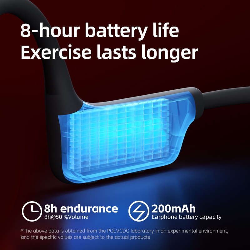 Polvcdg-X7 32G / 8G IPX8 Tai nghe dẫn truyền xương chống nước Tai nghe bơi thể thao Tai nghe Bluetooth không dây thể thao | BigBuy360 - bigbuy360.vn