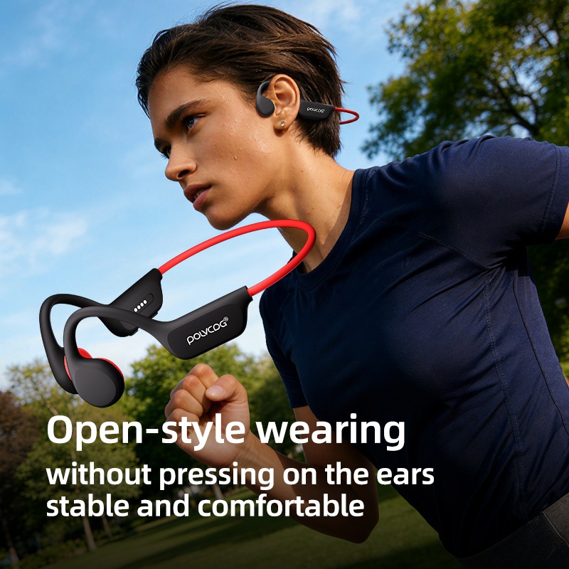 Polvcdg-X7 32G / 8G IPX8 Tai nghe dẫn truyền xương chống nước Tai nghe bơi thể thao Tai nghe Bluetooth không dây thể thao | BigBuy360 - bigbuy360.vn