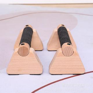 Dovewill 2x Push Up Bar Parallettes Thanh Đẩy Lên Tay Cầm Cho Nam Nữ Gỗ Đẩy Lên Đứng Cho Sàn Tập Luyện Thể Dục