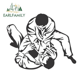EARLFAMILY 13cm Jiu Jitsu Dán Xe Hơi Chống Trầy Xước Campervan Windows Laptop Ngộ nghĩnh JDM Vinyl Decal Thời Trang Chống Thấm Nước Bảo Vệ Cửa Xe Ô Tô