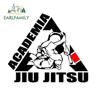 EARLFAMILY 13cm Jiu Jitsu Dán Xe Hơi Chống Trầy Xước Campervan Windows Laptop Ngộ nghĩnh JDM Vinyl Decal Thời Trang Chống Thấm Nước Bảo Vệ Cửa Xe Ô Tô
