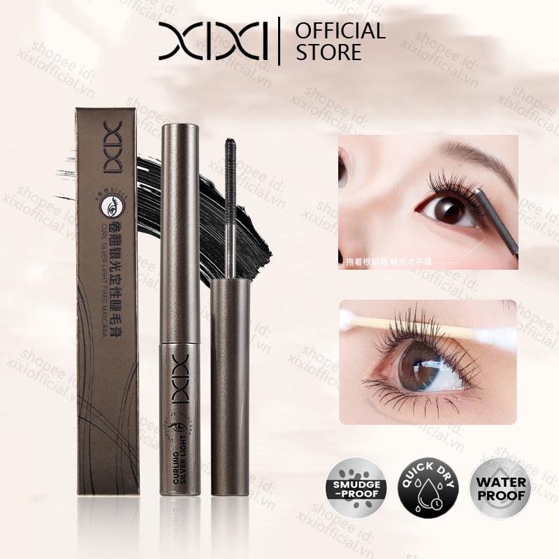 XIXI Chống Thấm Nước 3D Kéo Dài Mascara Đen Lông Mi Nối Mi Mắt Lông Mi Bàn Chải Dài Lụa Mascara Mỹ Phẩm Quà Tặng NO.D817