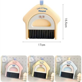 Bộ chổi mini để bàn, bàn chải làm sạch đồ chơi giáo dục trẻ em