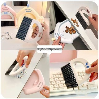 Bộ chổi mini để bàn, bàn chải làm sạch đồ chơi giáo dục trẻ em