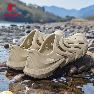 Qiaodan Núi Sandal Thoáng Khí Tắc Rỗng Bãi Biển Đế Mềm Xăng đan Ngoài Trời Nam QXL103262438R