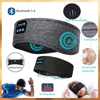 Tai nghe Bluetooth V5.4 Thể thao Ngủ Đầu Tai nghe không dây đàn hồi Âm nhạc Mặt nạ mắt Tai nghe không dây