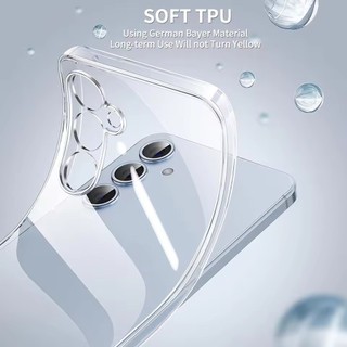 Ốp Silicon Trong Suốt Cho OPPO A3 Pro A3S A3X A5 2020 A5X A5S A9 A12 A12E A80 Ốp Điện Thoại TPU Trong Suốt Mềm Bảo Vệ Chống Sốc Tối Giản Mỏng Linh Hoạt Chống Trầy Xước Ốp Lưng