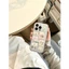 IPhone 17 Pro max Dog Colle pattern TPU materia IMD process case Điện thoại