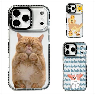 Dành Cho iPhone 17 16 15 14 13 Pro Max Mèo Dễ Thương Miếng Dán Dành Cho iPhone 17 TPU Mềm Trong Suốt Chống Sốc