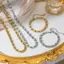 Vòng đeo tay hợp kim titan và thép không gỉ - Phụ kiện thời trang cho nam và nữ-WANGZI