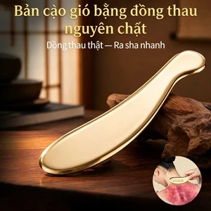 ất Cả Đồng Tấm Cạo Ban Chính Hãng Đồng Nguyên Chất Làm Toàn Thân Đa Năng Hộ Gia Đình Hổ Talisman Cạo Bianstone Lưng Cột Sống Cổ Tử Cung De