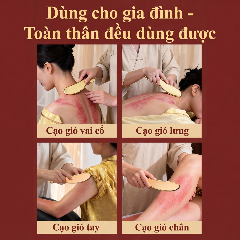 Tất Cả Đồng Tấm Cạo Ban Chính Hãng Đồng Nguyên Chất Làm Toàn Thân Đa Năng Hộ Gia Đình Hổ Talisman Cạo Bianstone Lưng Cột Sống Cổ Tử Cung Dev