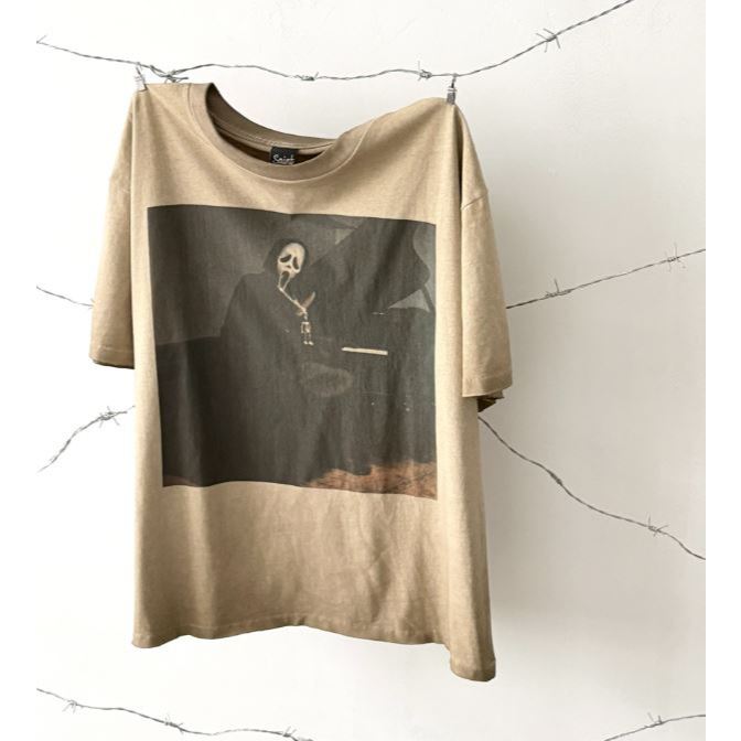 Áo thun tiêu diệt đau khổ nặng nề Street Loose Short Wide Punk Tee