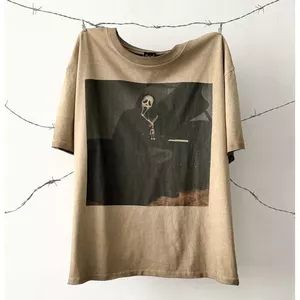 Áo thun tiêu diệt đau khổ nặng nề Street Loose Short Wide Punk Tee