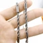 Vòng tay xích thép không gỉ 316, phù hợp với dây chuyền, trang sức hợp mốt-MAhuabaoguan