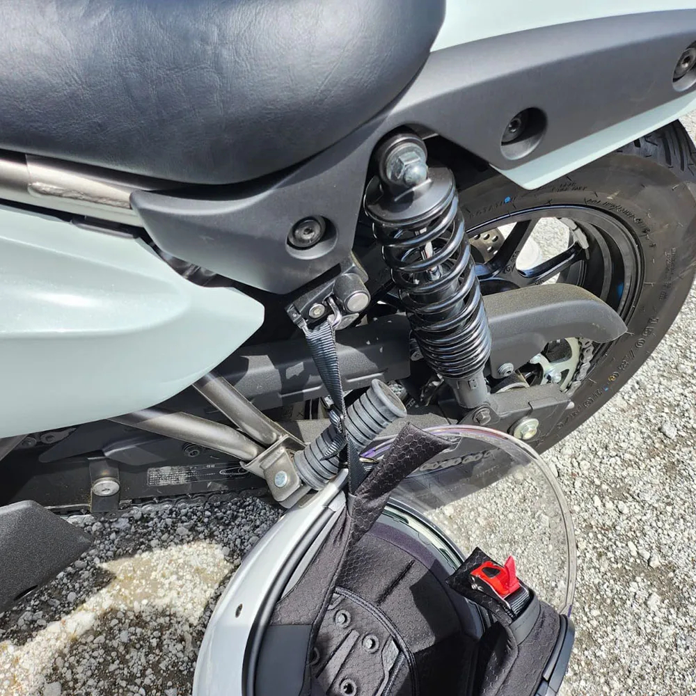 Dành Cho Kawasaki Eliminator 400 450 500 SE 2023-2026 Mũ Bảo Hiểm Khóa Bộ Mũ Bảo Hiểm An Ninh Khóa Chống Trộm Chống Rỉ Sét Hợp Kim Nhôm Phụ Kiện