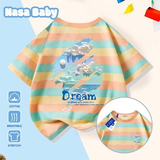 Áo thun in hình Doodle NASA, nam nữ trẻ em, chất liệu cotton thoáng mát mùa hè, giao hàng trong 24 giờ.​